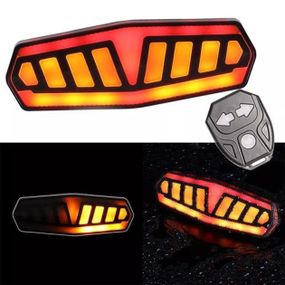 Мигалка велосипедная FY-1828, Велофара с задним стоп сигналом, Велосипедный маячок фонарь MJ-10