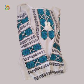 Рубашка Украинская вышиванка  444286813 цвет белый размер 4XL