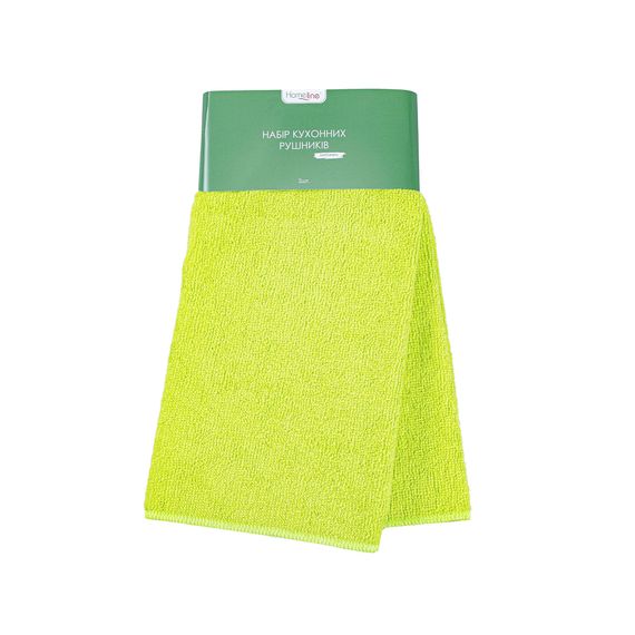 Набір рушників Home Line 64874 Україна 40x60  Мікрофібра Салатовий