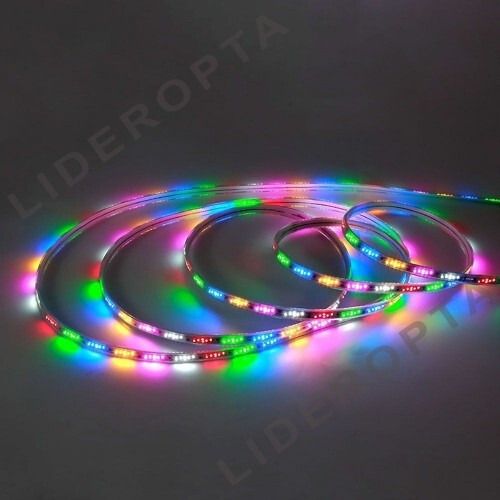 Світлодіодна RGB стрічка 10м, від мережі 220V, різнокольоровий, XPRO, BL-220V-144L-10M (47820-144L_471) | Зображення 1