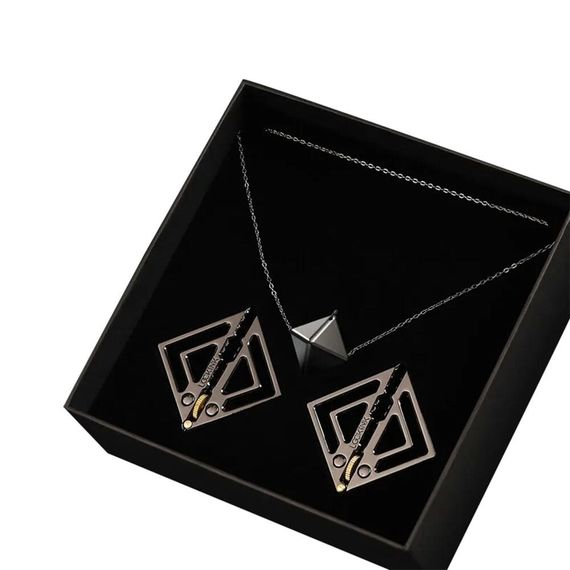 Затискачі для сосків з важкою підвіскою LOCKINK Adjustable Nipple Clamps with Heavy Pendant Сірий One Size | Зображення 1