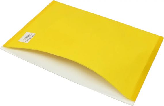 Папка-конверт А4 конверт на кнопці O35206 Optima, 2 відділи (4044572552064) Жовтий | Зображення 2