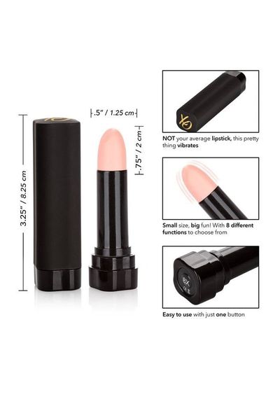 Вібратор-помадка CalExotic Hide & Play Lipstick sexstyle | Зображення 8