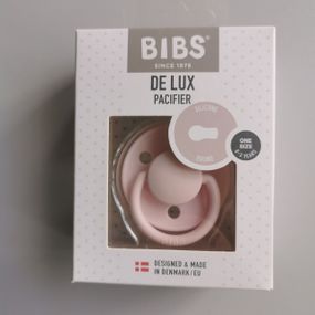 Соска пустушка Bibs De Lux Silicone Blossom 0-36 міс силіконова