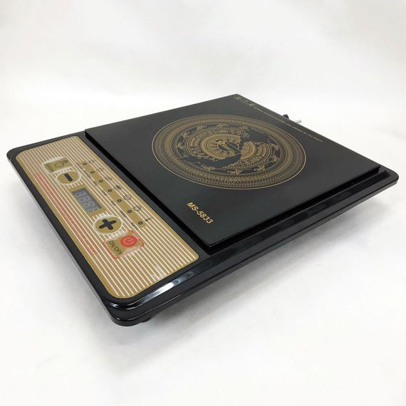 Настільна плита Domotec MS-5833 Однокомфортна Індукційна, електроплита 2000 Вт, плита домашня | Зображення 3