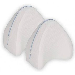 Подушка ортопедична для ніг та колін Contour Legacy Leg Pillow 1999 Біла