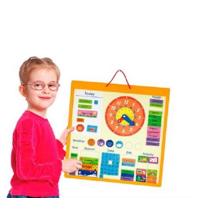 Розвиваюча іграшка Viga Toys Календар магнітний англ. (50377) | Зображення 3