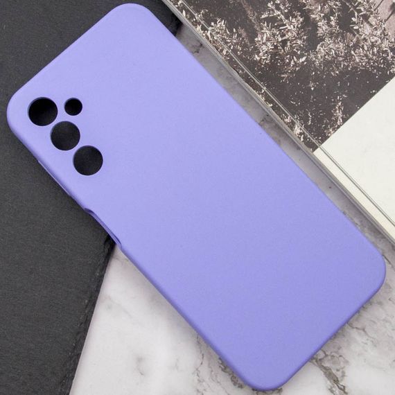Чехол Silicone Cover Lakshmi Full Camera (AAA) для Samsung Galaxy A14 4G/5G Сиреневый / Dasheen | Зображення 4