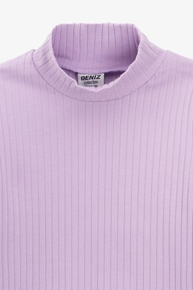 Водолазка однотонна для дівчинки Deniz 1312 92 см Ліловий shop (2000990933089) | Зображення 1
