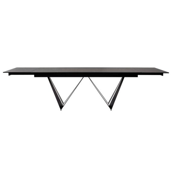 Стол раскладной Concepto FJORD BLACK MARBLE керамика 200-300 см | Зображення 1