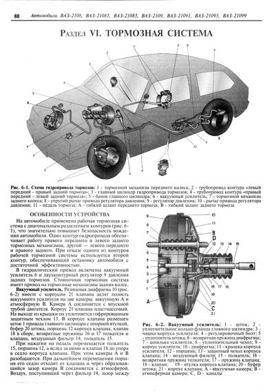 ВАЗ 2108-21099. Посібник з ремонту й експлуатації + каталог. Книга | Зображення 4
