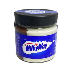 Шоколадно-молочний крем-паста Milky Way, 200 г, Голандія (Нідерланди)