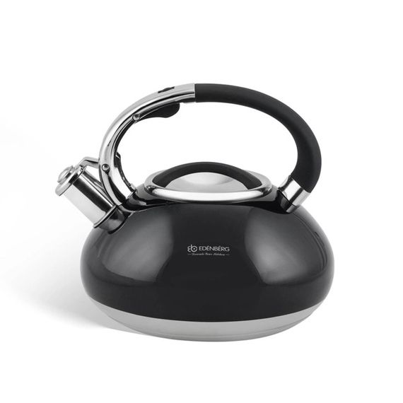 Чайник зі свистком Edenberg EB-2452-Black 3 л чорний | Зображення 2