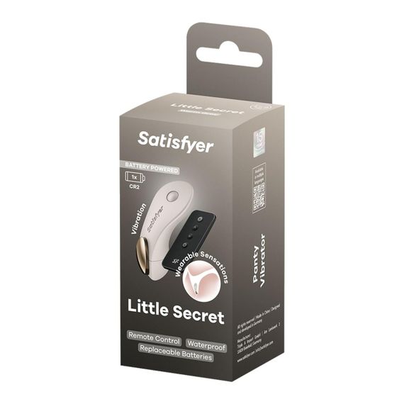 Вібратор у трусики Satisfyer Little Secret Battery Series з пультом ДК Sex Aura | Зображення 7