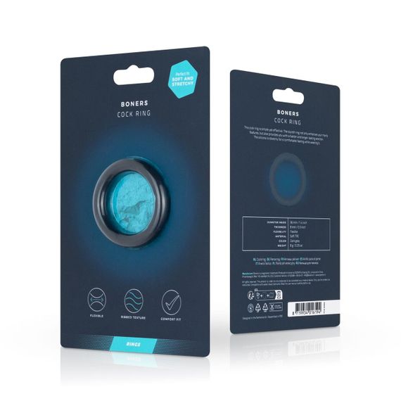 Эрекционное кольцо Boners Ergo Cockring sexstyle | Зображення 4