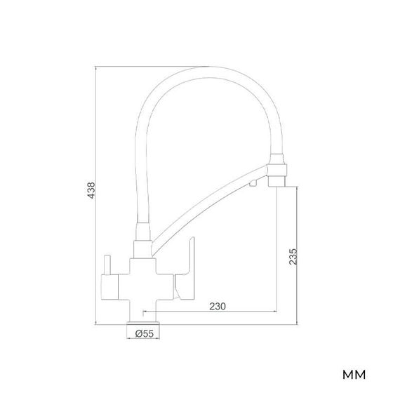 Змішувач для кухні Gappo G4348 | Зображення 2