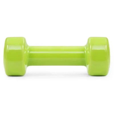 Гантель PowerPlay вінілові 4125 Achilles 2 х 3 кг Зелені (PP_4125_3kg_2in) | Зображення 1