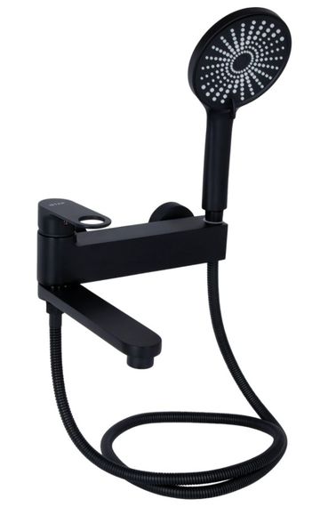 Змішувач для ванни Qtap Jay QTJAY260BLM45548 Black Matt