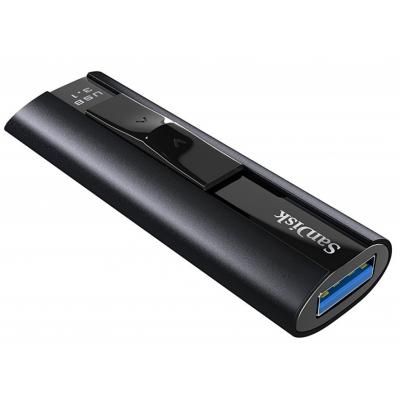 USB флеш накопичувач SanDisk 256GB Extreme Pro Black USB 3.1 (SDCZ880-256G-G46) | Зображення 2