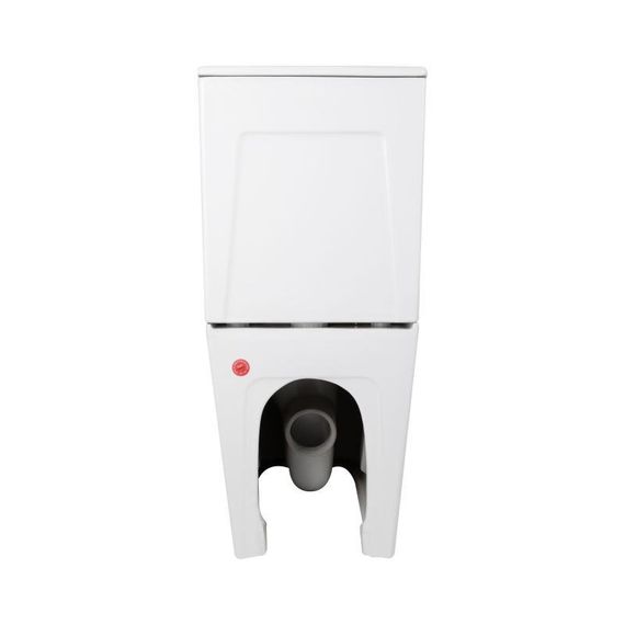 Унітаз підлоговий Qtap Tern Ultra Quiet безобідковий з сидінням Soft-Close QT17226003AW White | Зображення 6