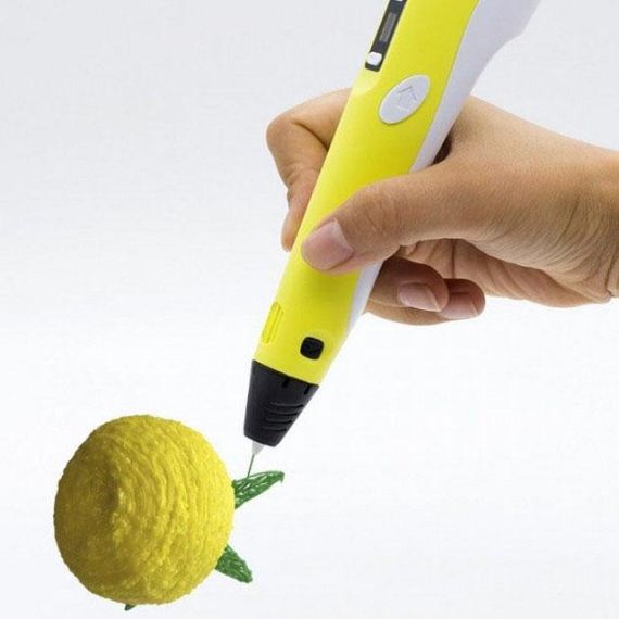 3D ручка Smart 3D Pen 2 c LCD дисплеем. Цвет: желтый | Зображення 8