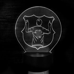 Акриловый светильник-ночник Месси белый tty-n002022