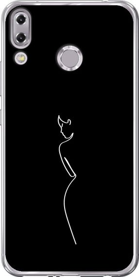 Чехол на Asus Zenfone 5 ZE620KL Силуэт1 "4590u-1554-17620"