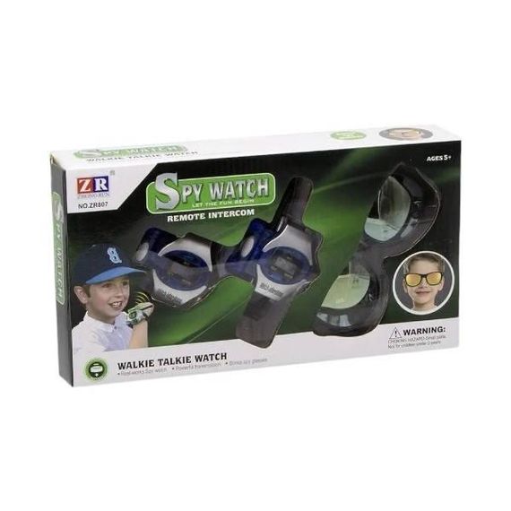 Набір ігровий Шпигун +2 годин-рацій та окуляри 807 Чорно-білий