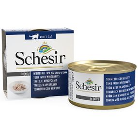 Корм Schesir Tuna with Whitebaits Can вологий з тунцем та анчоусами 85 гр