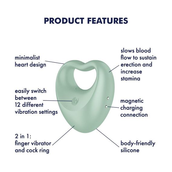 Вибратор на палец и эрекционное кольцо 2в1 Satisfyer Perfect Pair 3 | Зображення 5