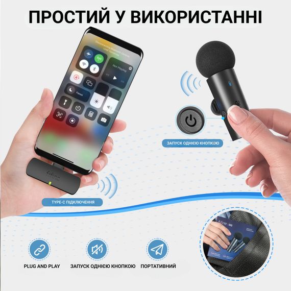 Мікрофон Fifine M8 Wireless (M8) | Зображення 5