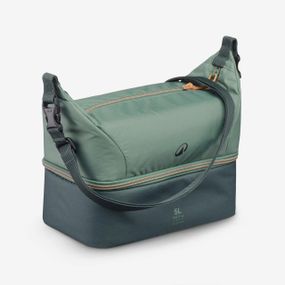 Ланч-бокс ізотермічний 100 1 л з пластиковим контейнером для їжі зелений - One Size