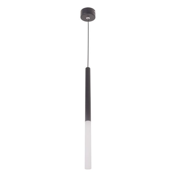 Люстра подвесная тубус LED 3W WW BK (AL-705S/1)