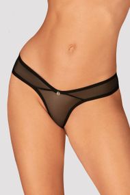 Трусики стринги Obsessive Glandez Черные M/L