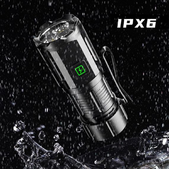 Ліхтар F30-3XPG з індикацією заряду, ЗУ Type-C, чохол, магніт XPRO (47149-30_223) | Зображення 6