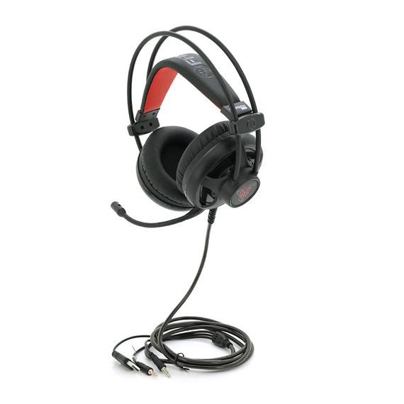 Игровые наушники с микрофоном Fantech HG13, Black, USB подсветка | Зображення 3