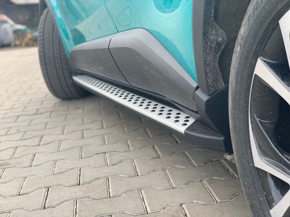Бокові пороги Оригінал V1 (2 шт., алюм.) для Toyota C-HR | Зображення 5