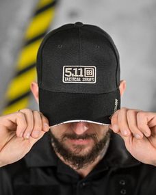 Бейсболка 5.11 logo blackВТ6636
