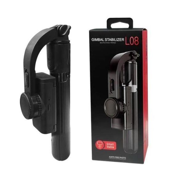 Стабілізатор штатив для фото автоматичний збалансований Gimbal L08 Black (my011-hbr) | Зображення 4