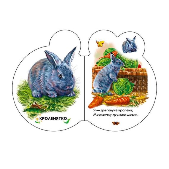 Картонна книжечка для найменших Малюки: У дворі 411015 аудіо-бонус | Зображення 2