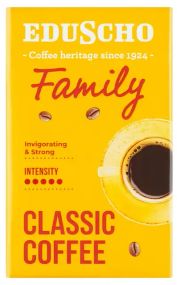 Кофе молотый средней обжарки и среднего помола Tchibo Family, 450г