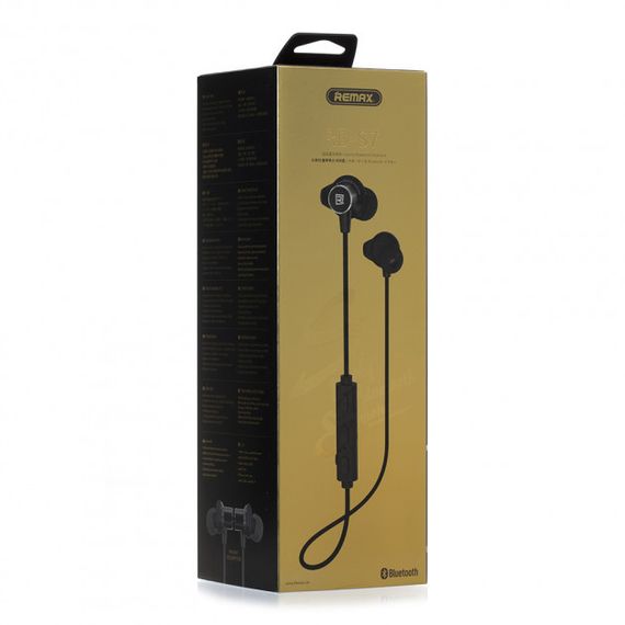 Навушники Bluetooth RB-S7 Black Remax 336501 | Зображення 2