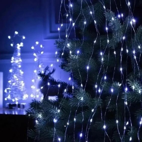 Гірлянда-сітка Кінський хвіст LED 3м, Біле світло XPRO 510 (23456067001_471) | Зображення 5