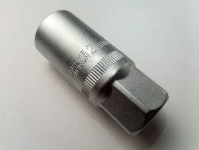 Головка свічкова СИЛА 1/2 x 21 мм (252736)