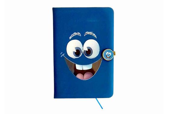Блокнот на магніті А5 763876ML PU Smiley р.14x21см, 80 арк | Зображення 2