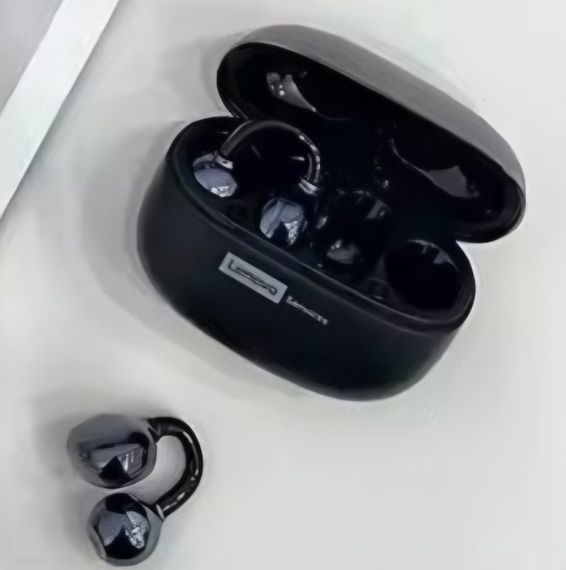 Навушники-кафи Lenovo LE302 — Потужний Бас, Bluetooth 6.0 чорні+прикраси | Зображення 2
