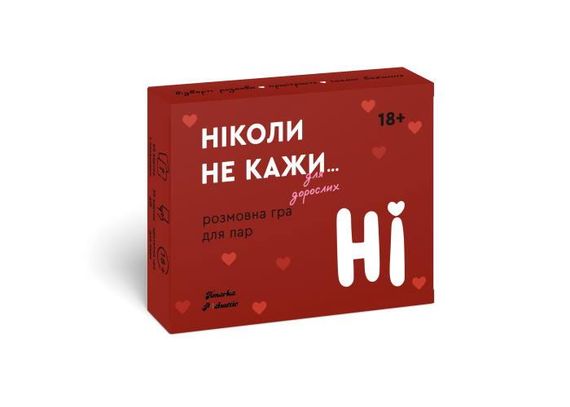 Настольная игра Никогда не говори НЕТ. Игра для взрослых