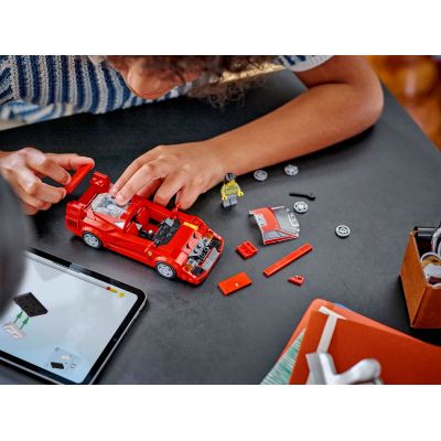 Конструктор LEGO Speed Champions Суперкар Ferrari F40, 318 деталей (76934) | Зображення 4