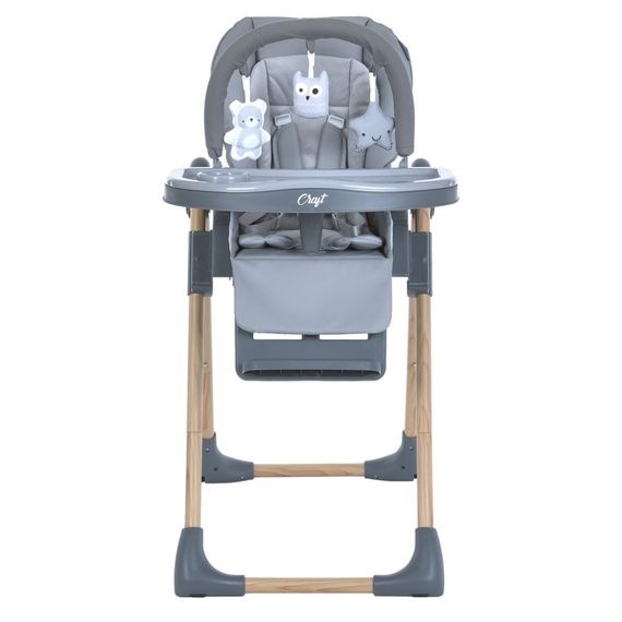 Стульчик для кормления CRAFT ME 1115-W Gray, до 15 кг | Зображення 2
