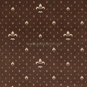 Ковролин Balta Wellington 4957-80 Коричневый  ширина 4 м